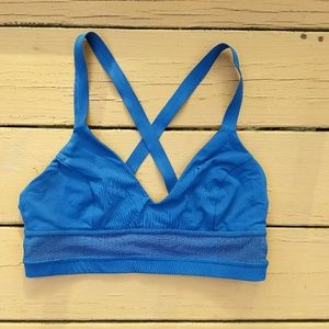 Lululemon Blue Sports Bra: Size 8